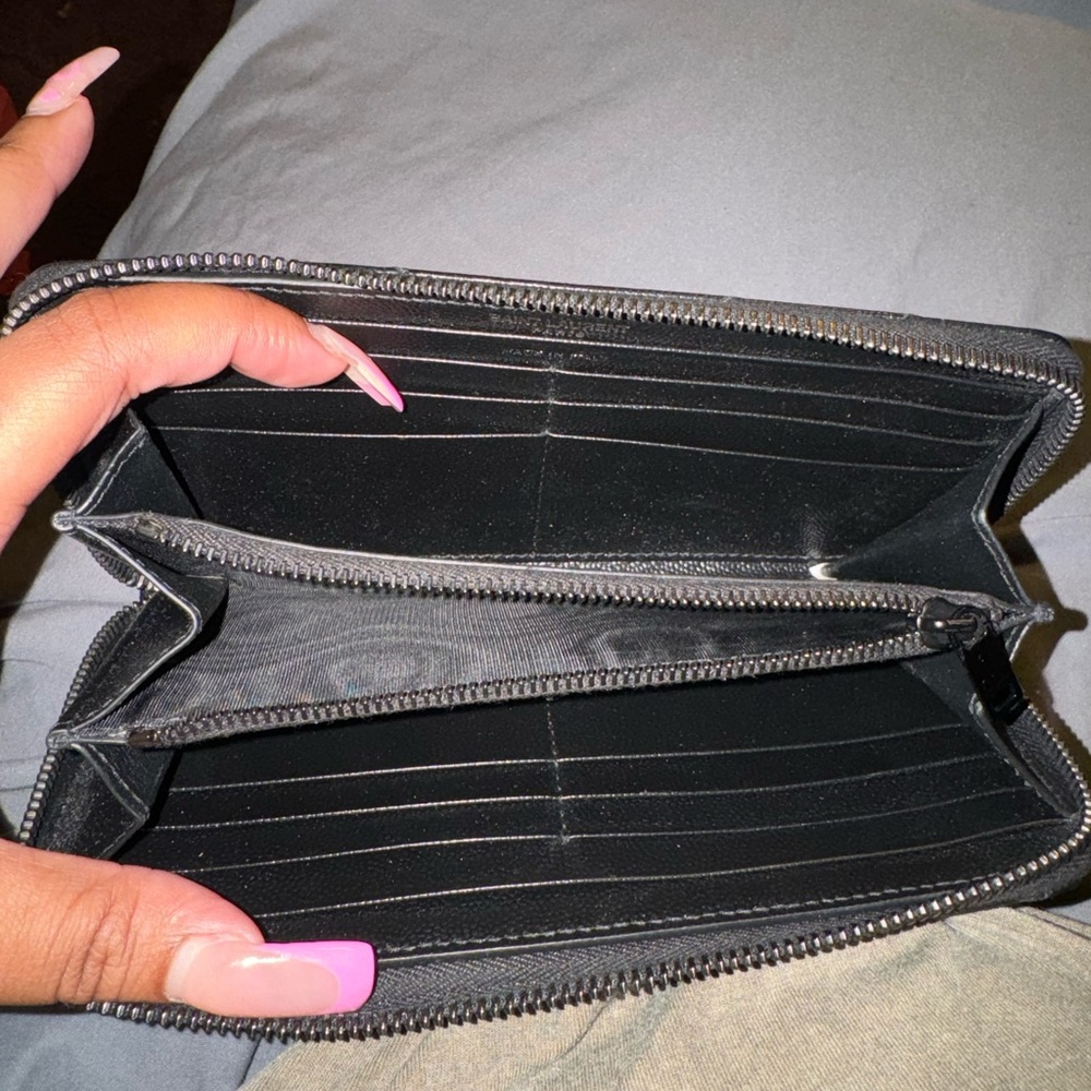 YSL Monogram Quilted Wallet - Picture 8 of 12